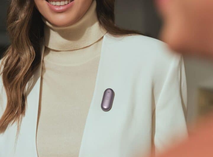 Plaud NotePin S, la spilla smart AI per i professionisti