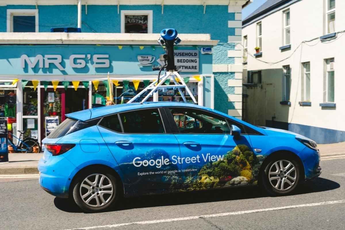 Google street view car