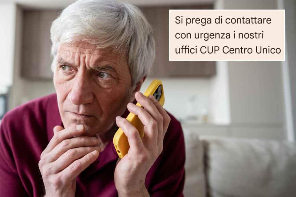 Torna la truffa del CUP: se ti arriva questo messaggio dall'Asl o dal tuo medico apri gli occhi