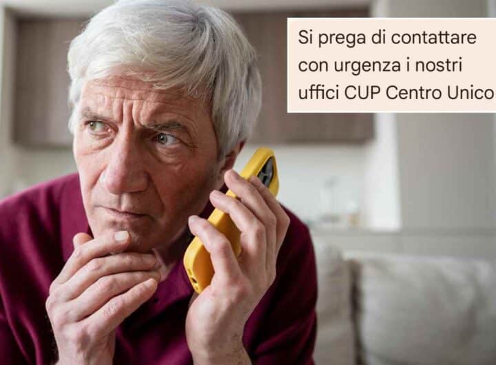 Torna la truffa del CUP: se ti arriva questo messaggio dall'Asl o dal tuo medico apri gli occhi