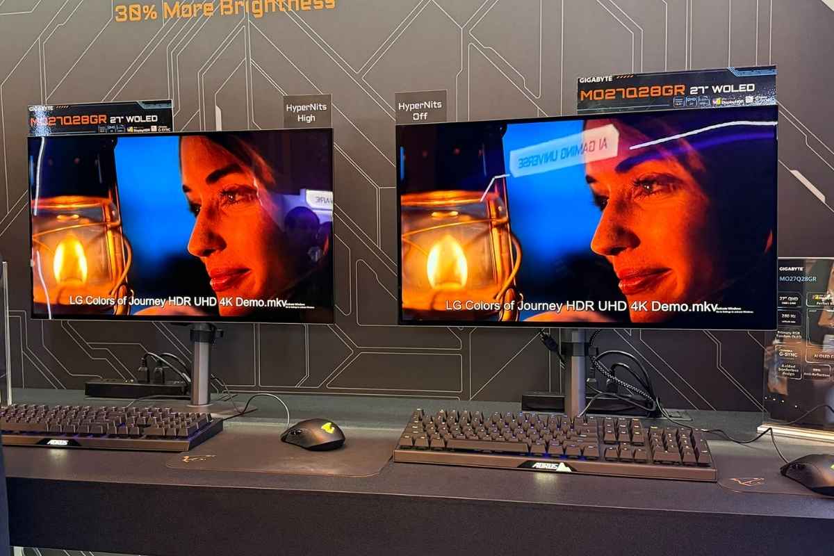 GIGABYTE ridefinisce l'eccellenza OLED con quattro nuovi monitor da gaming al CES 2026