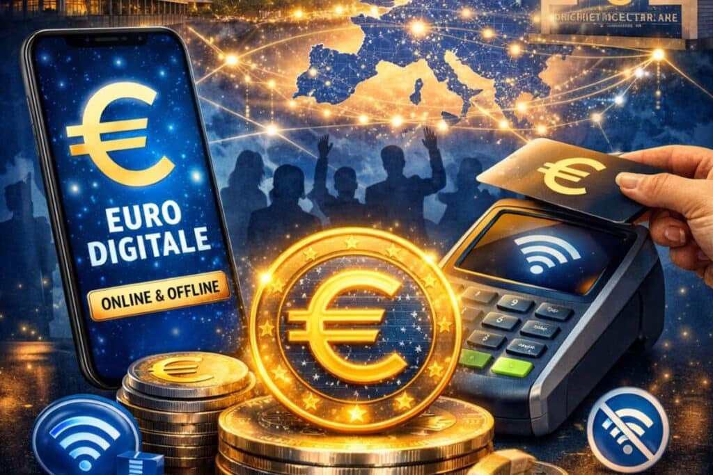 euro digitale, cos'è e come funziona