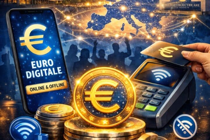 euro digitale, cos'è e come funziona