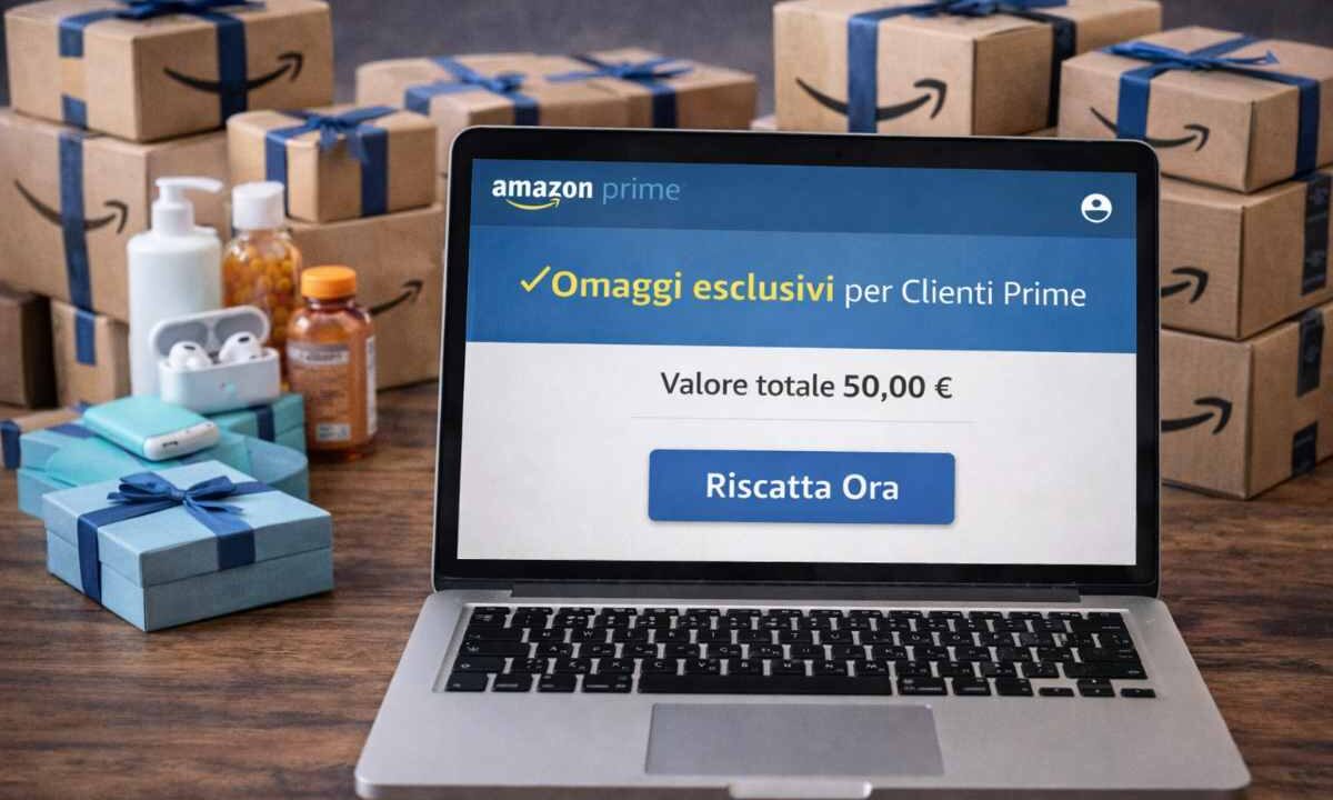 Lotto di omaggi su Amazon ma solo per chi ha Prime: valore 50 euro, puoi averli subito