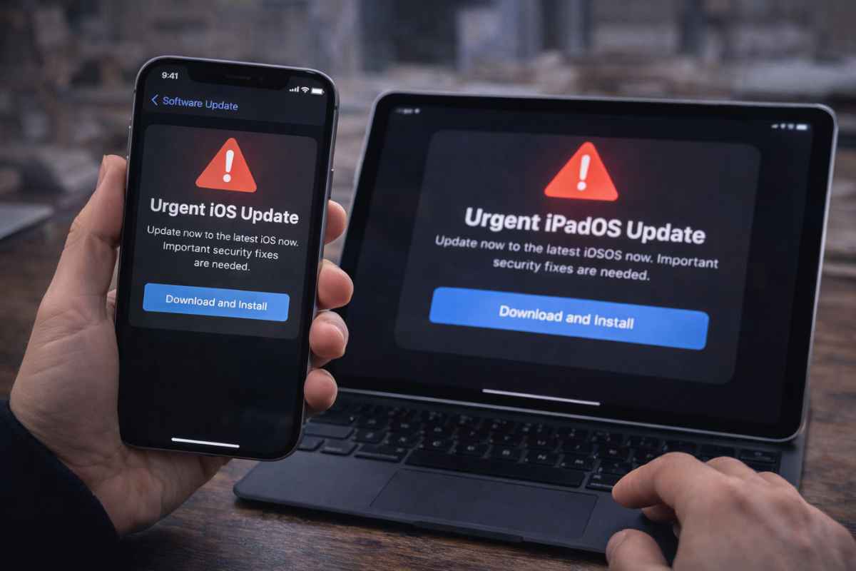 Corri ad aggiornare i dispositivi Apple: l'azienda è stata chiara, non c'è tempo