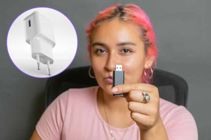 Sai cosa succede se colleghi la chiavetta USB al caricatore del telefono? È incredibile