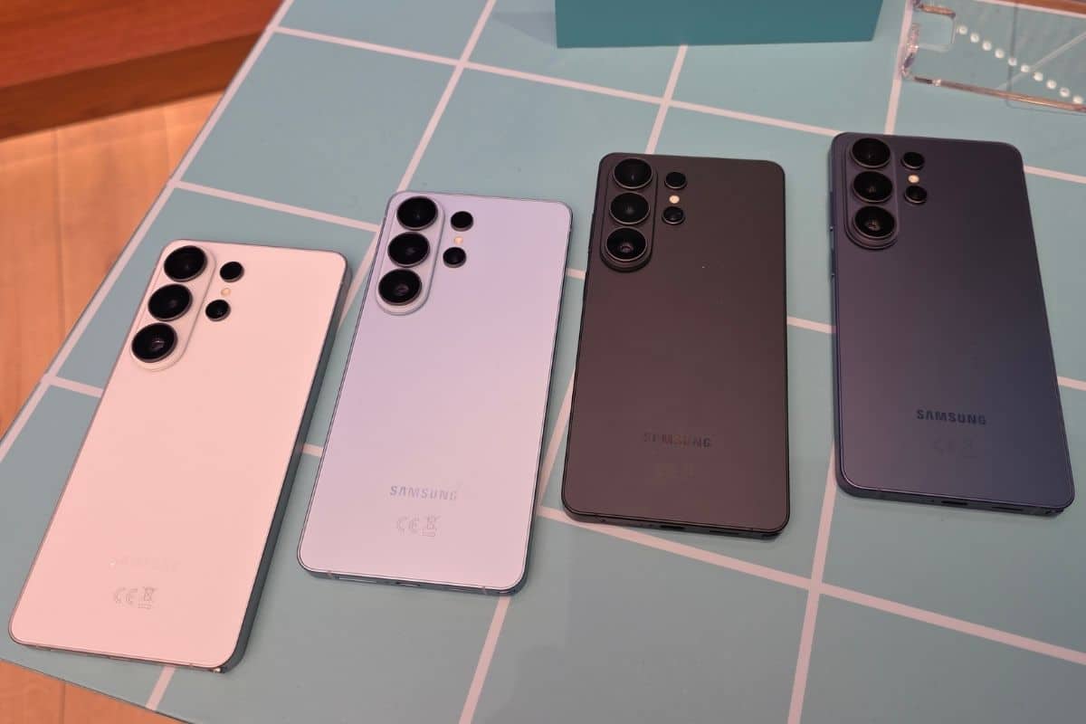 le quattro colorazioni di Samsung Galaxy S26