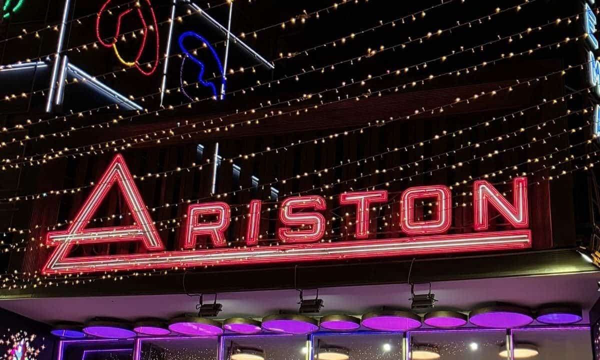 Il teatro Ariston a Sanremo