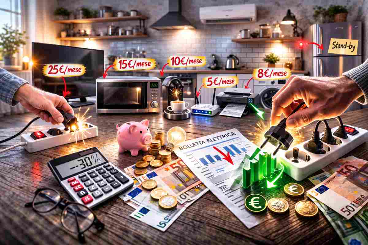 Gli elettrodomestici insospettabili che pesano in bolletta: staccali e vedrai la differenza (cifre dettagliate)