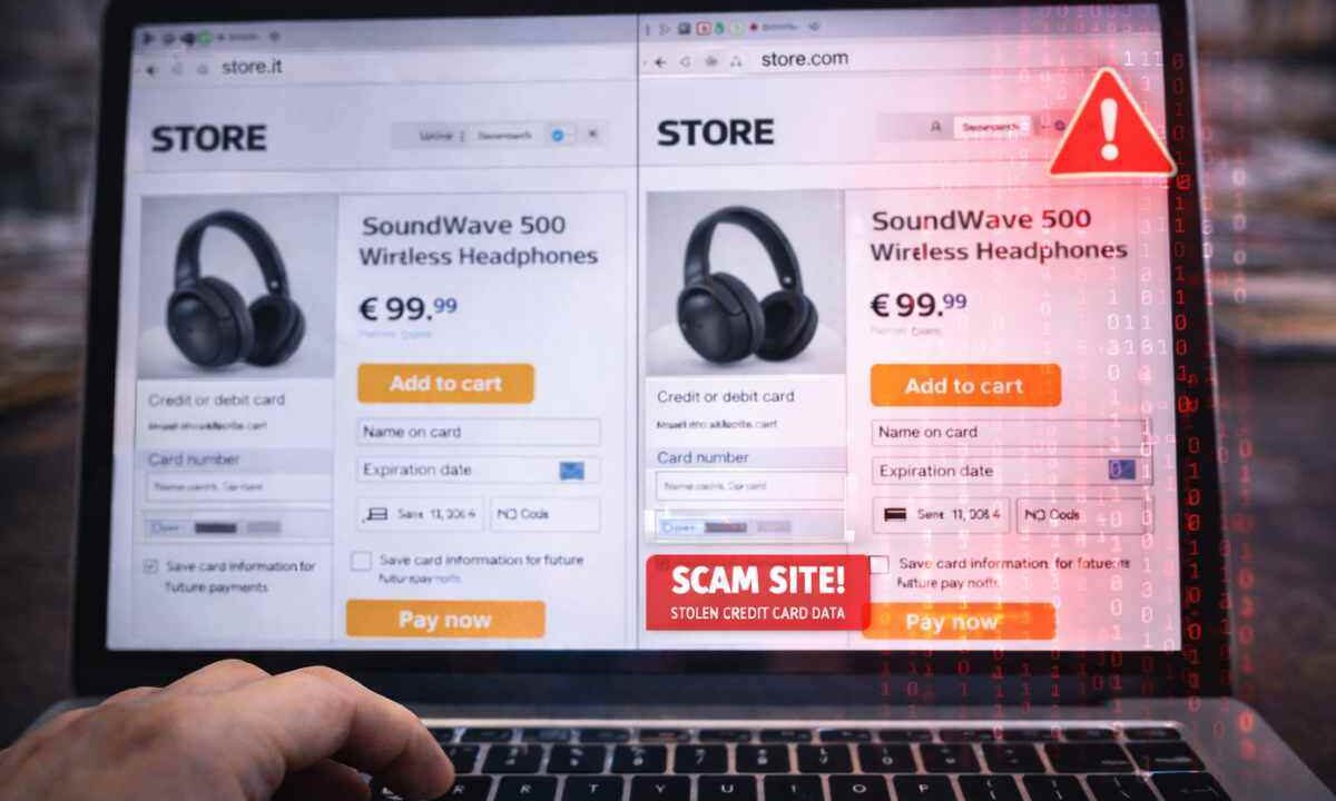 I siti cloni su cui navighi ogni giorno ma non te ne accorgi: se inserisci i dati della carta però sei finito