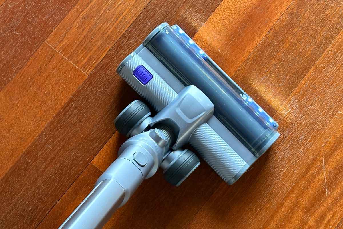 spazzola principale con LED integrato aspirapolvere senza filo narwal v40 station