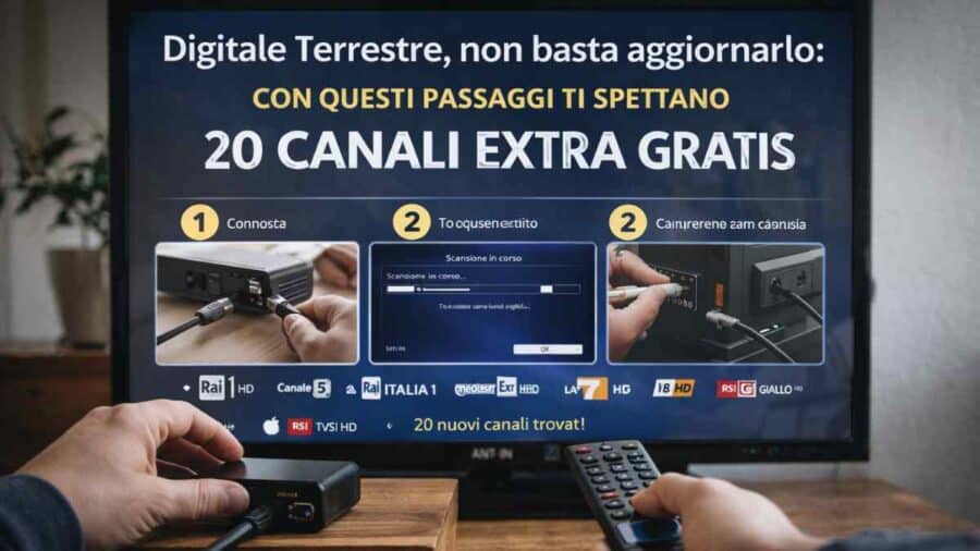 Digitale canali tv 25032026 Mistergadget.tech