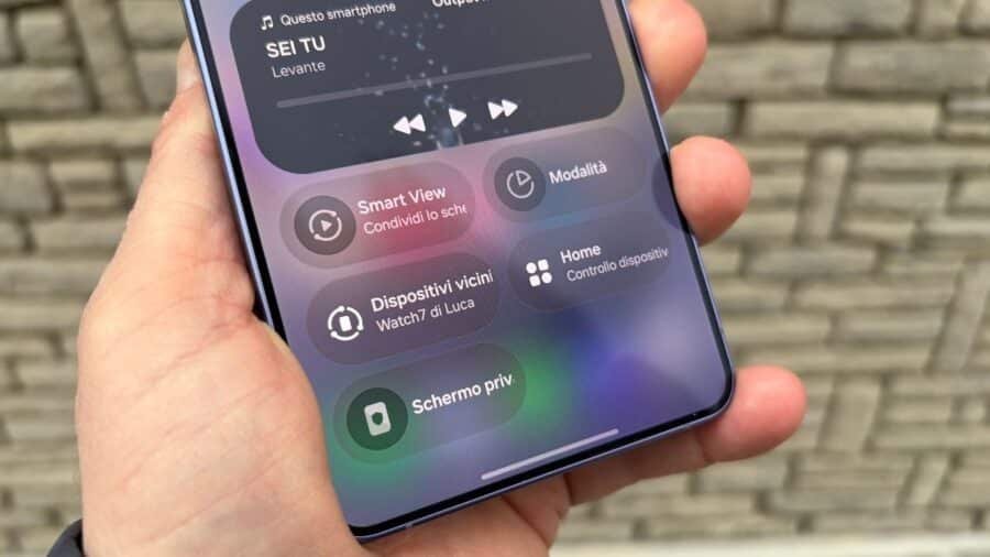 Samsung Galaxy S26 Ultra impostazioni Schermo privacy con tre livelli di protezione