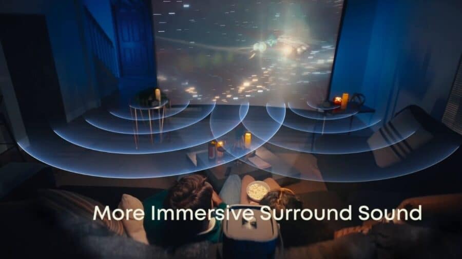 Soundcore Nebula P1: il proiettore che rivoluziona il cinema portatile con l'audio staccabile