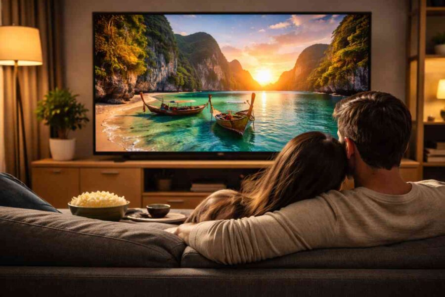 tv smart effetto cinema in super offerta