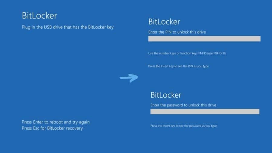BitLocker chiave