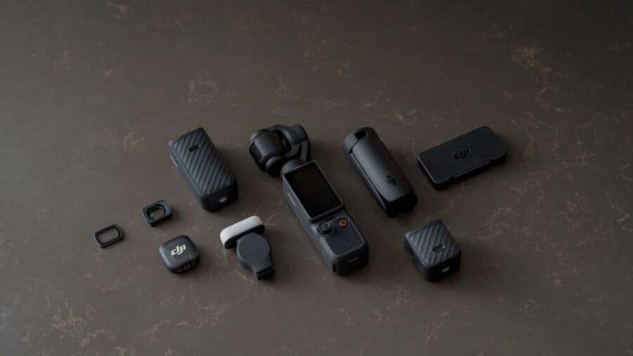 L'ecosistema di accessori disponibili per Osmo Pocket 4