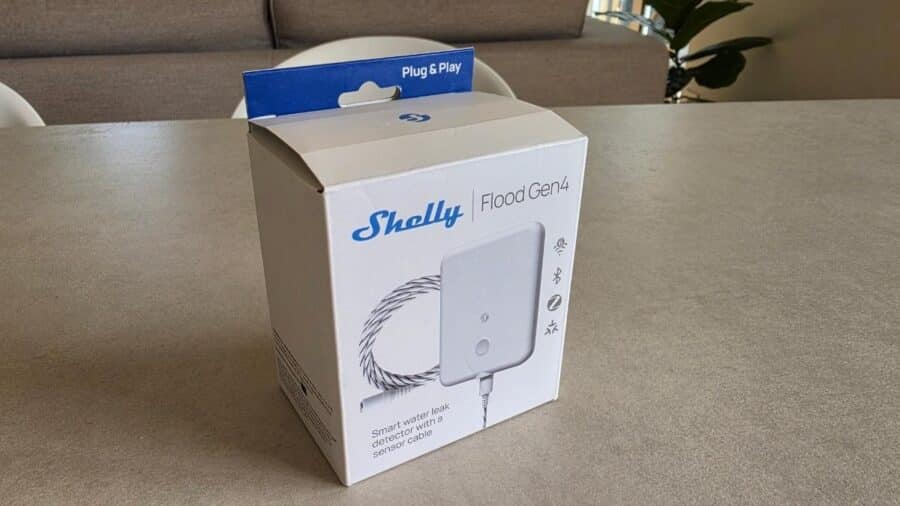 Il modulo shelly per rilevare perdite di acqua