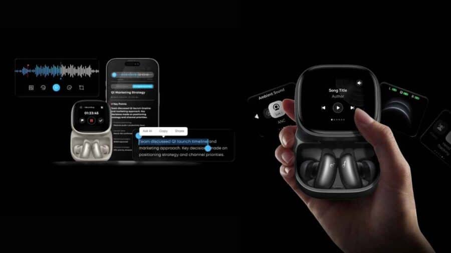 Anker Soundcore Liberty 5 Pro Max AI e custodia