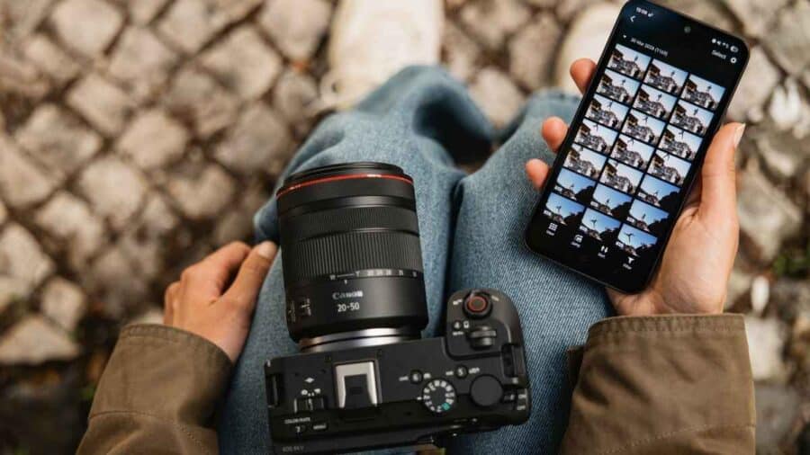 Canon EOS R6 V connettività