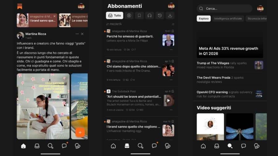 Substack app