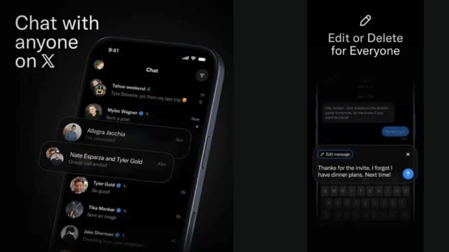 XChat screen