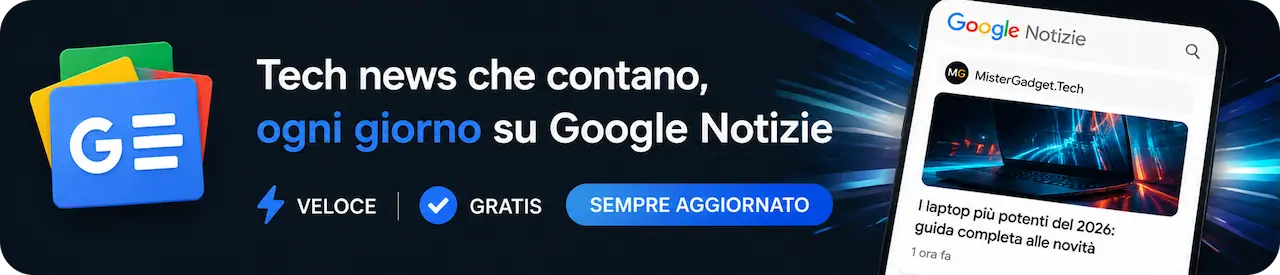 Banner blu di Sportitalia con invito ad aggiungere il sito alle Fonti Preferite di Google