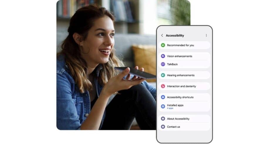 Accessibilità con bixby
