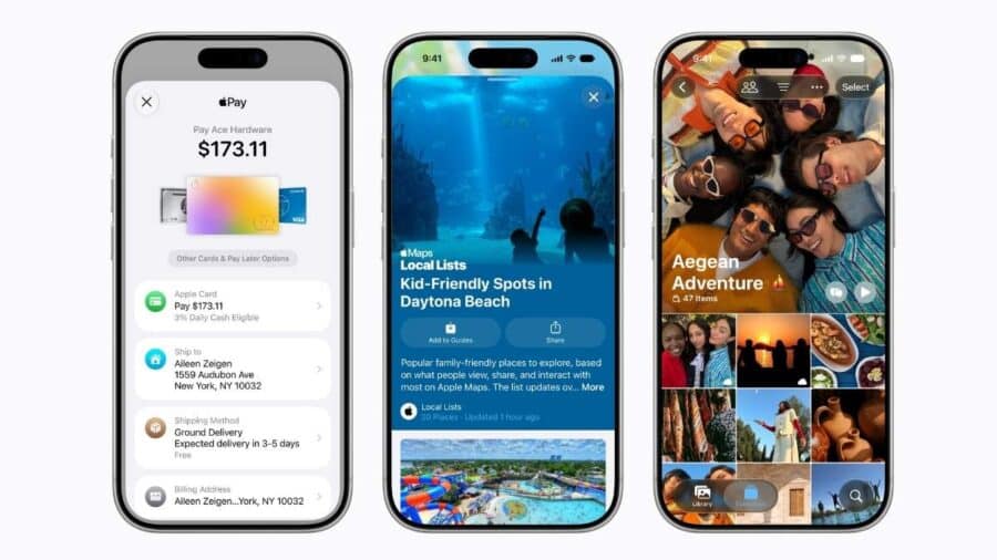 Schermate di iOS 27