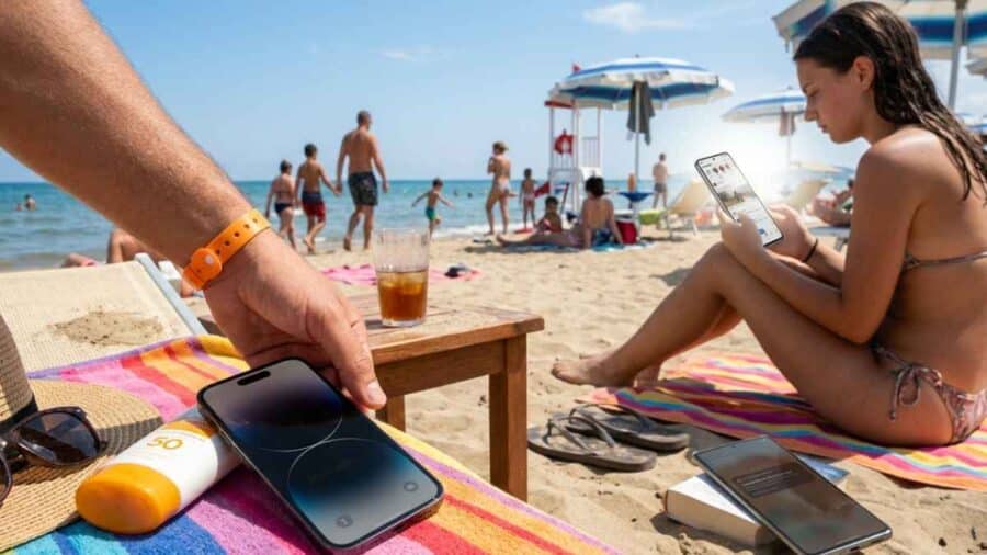 Smartphone spiaggia 04062026 Mistergadget.tech