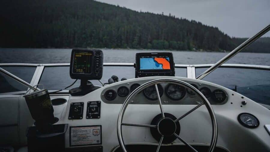 Ricevitore GPS su barca