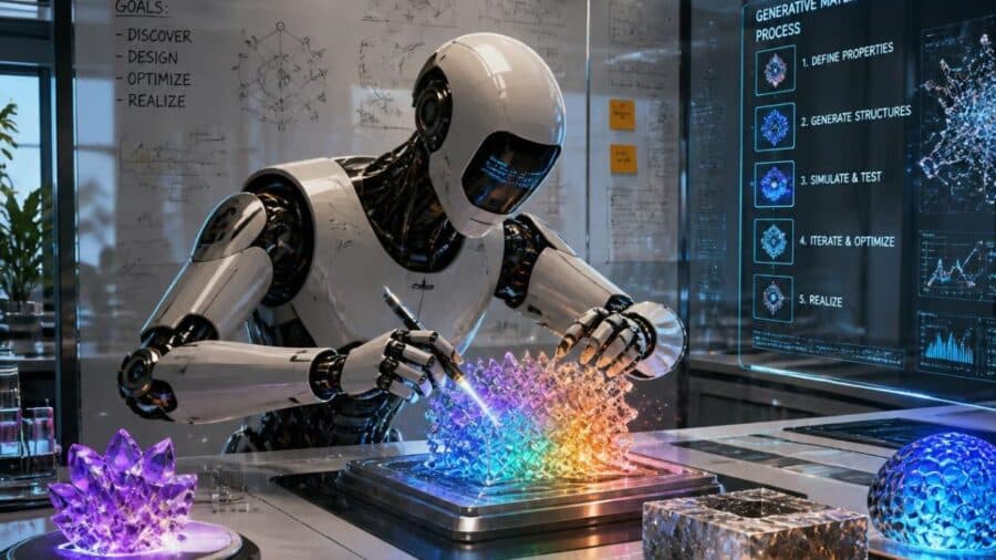 L'AI accelera la ricerca di nuovi materiali come cambia la scienza
