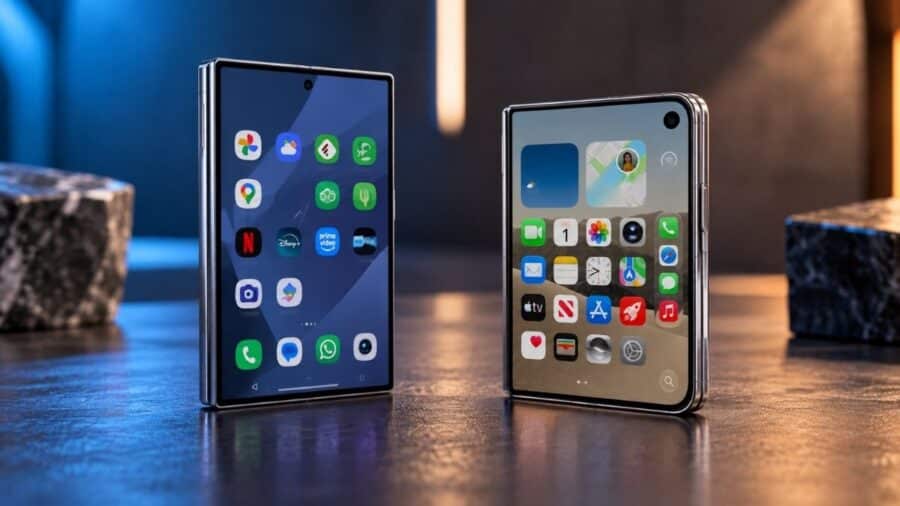 Z Fold8 vs iPhone Duo
