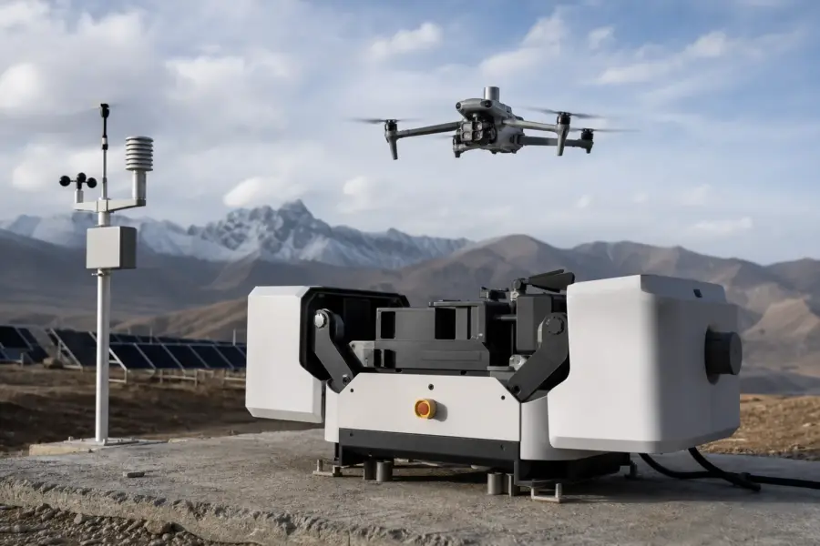 DJI Dock 4 e Matrice 5TD: stazione droni con cambio batteria in 25 secondi