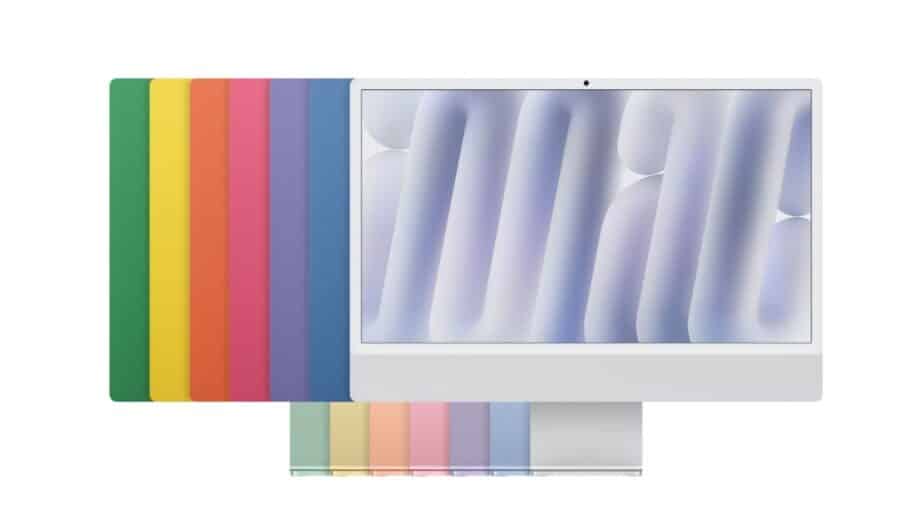 i diversi colori di iMac M6
