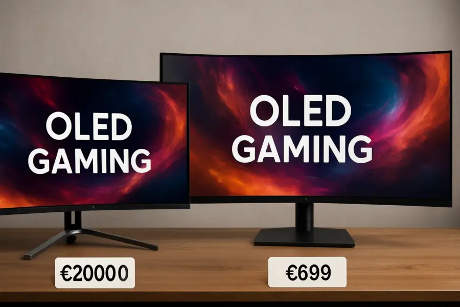 Monitor OLED gaming: AOC 34" QD-OLED e Philips 49" al minimo storico