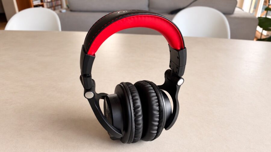 Cuffie OneOdio Fusion A70 Gen 2 nere e rosse