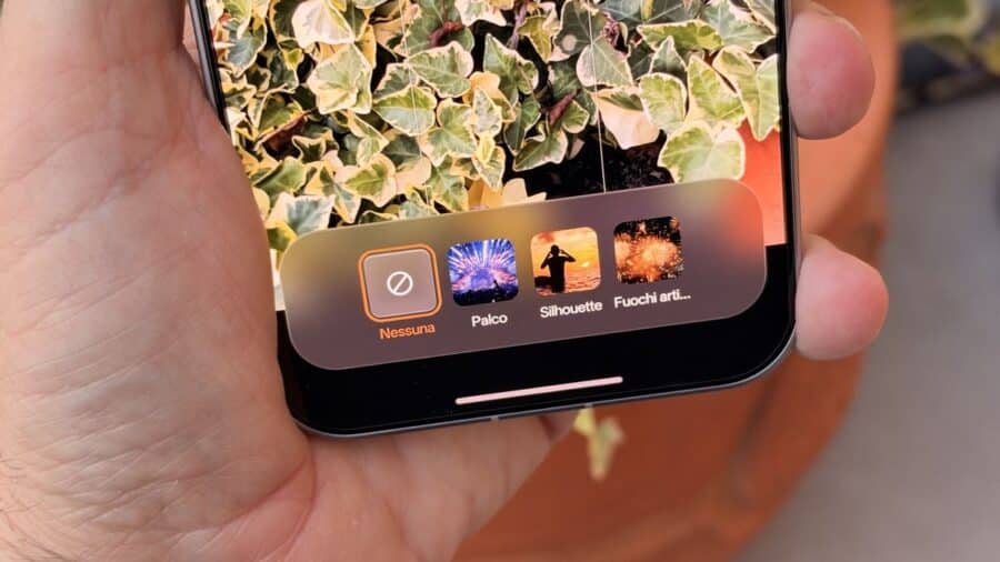 Selezione delle scene nella fotocamera di OPPO Find X10 Pro Max: Palco, Silhouette e Fuochi artificiali