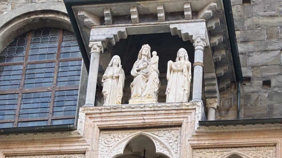 Dettaglio della basilica Santa Maria Maggiore