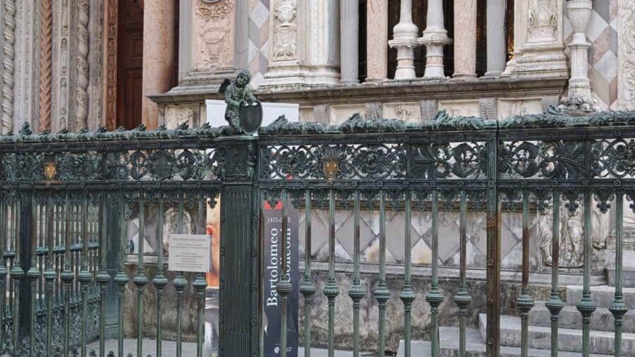 Ingresso cappella Colleoni